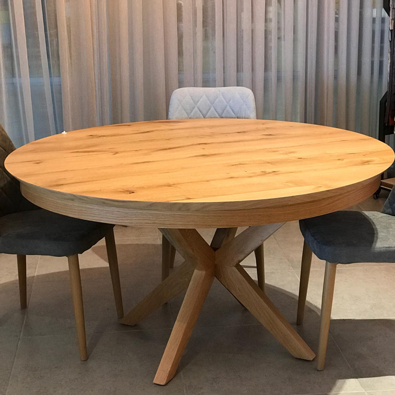 שולחן אוכל מעץ מלא